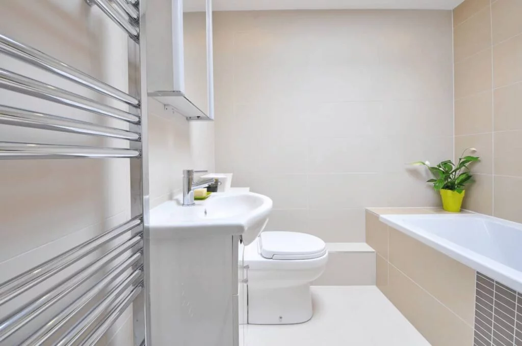 baño estilo calido